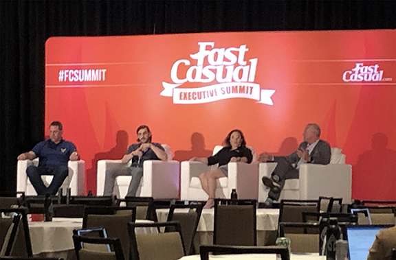 Four restaurant executive panel discuss digital transformation during the Fast Casual Executive Summit