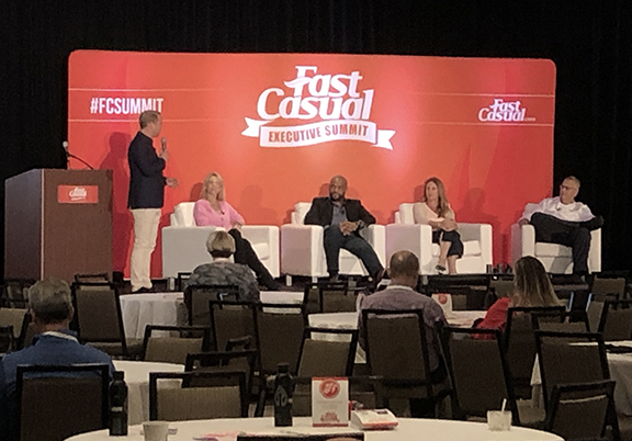 Five restaurant executive panel discusses meatless alternatives during the Fast Casual Executive Summit